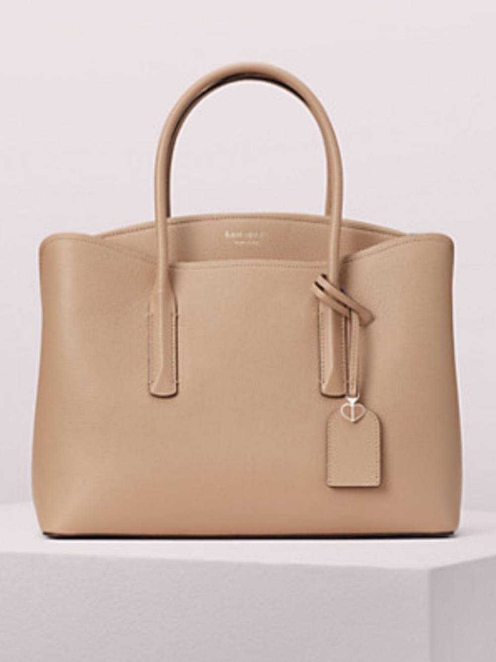 kate spade beige leather tote